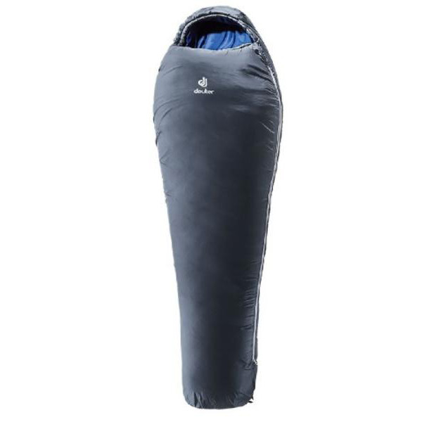Спальный мешок Deuter Orbit +5 L цвет 4330 granite-steel левый  