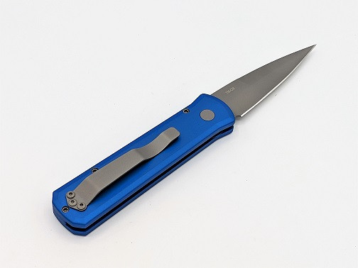 Нож Pro-Tech Godson Bead Blasted Blade blue 720-BLUE  