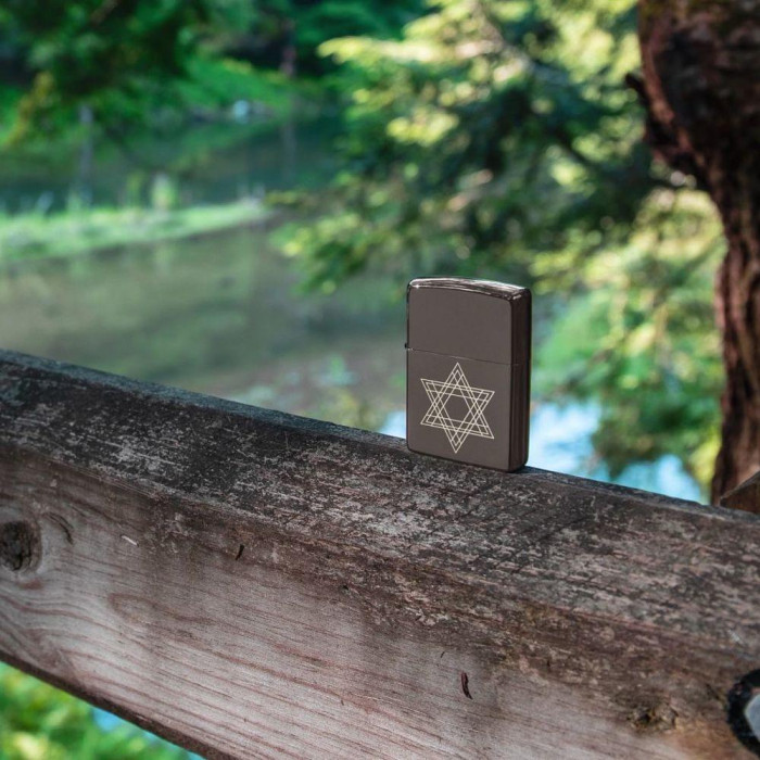 Зажигалка Zippo 150 Star Of David Design (49685)  