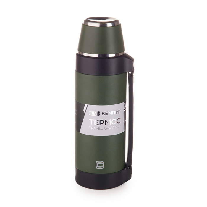 Термос СИЛА Travel Gray 1.5 л  