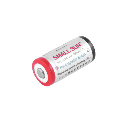 Аккумулятор 16340 (CR 123 A) , Small Sun, 800mAh 