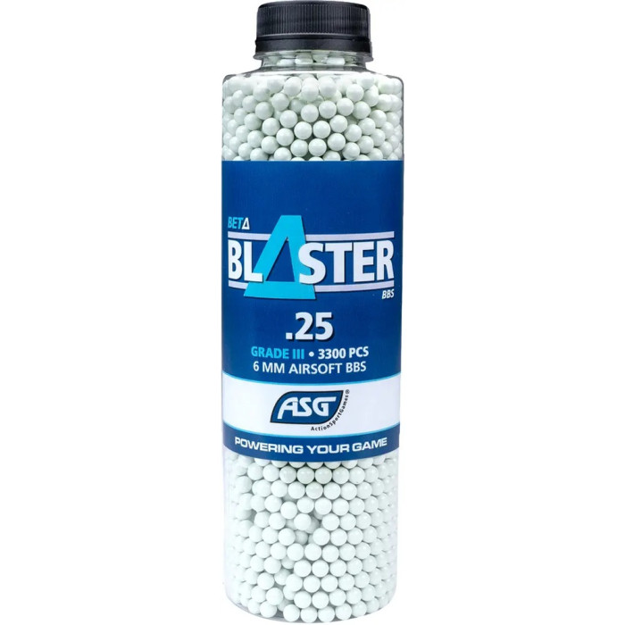 Страйкбольные шарики ASG Beta Blaster 6 мм 0,25 г 3300 шт  
