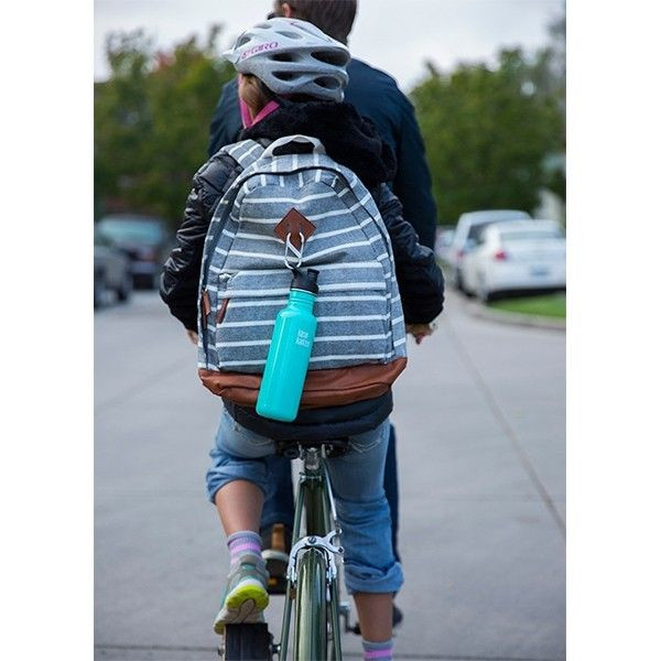 Спортивная бутылка для воды Klean Kanteen Classic Sport Cap 800 мл - синяя  