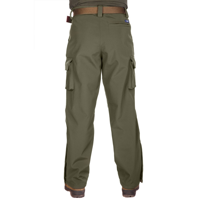 Брюки KLOST Soft shell, молния в боковом внешнем шве, 1007, 4XL  