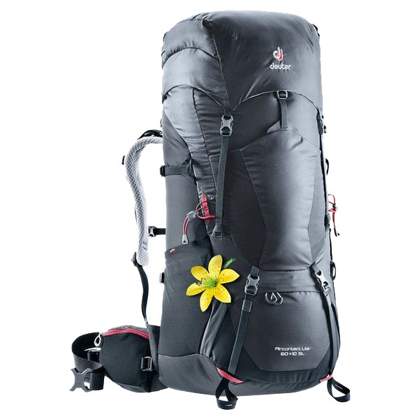 Рюкзак Deuter Aircontact Lite 60+10 SL graphite-black  
