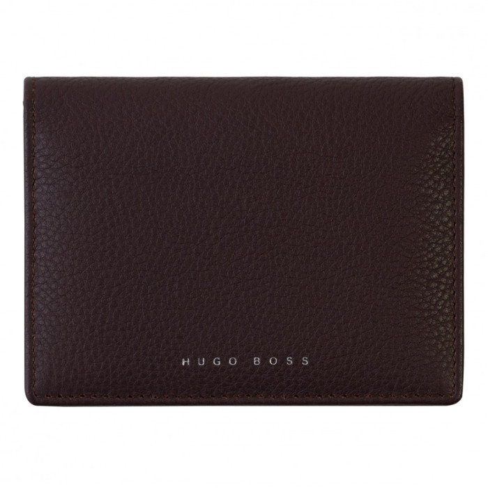 Визитница Hugo Boss Storyline - бордовая  