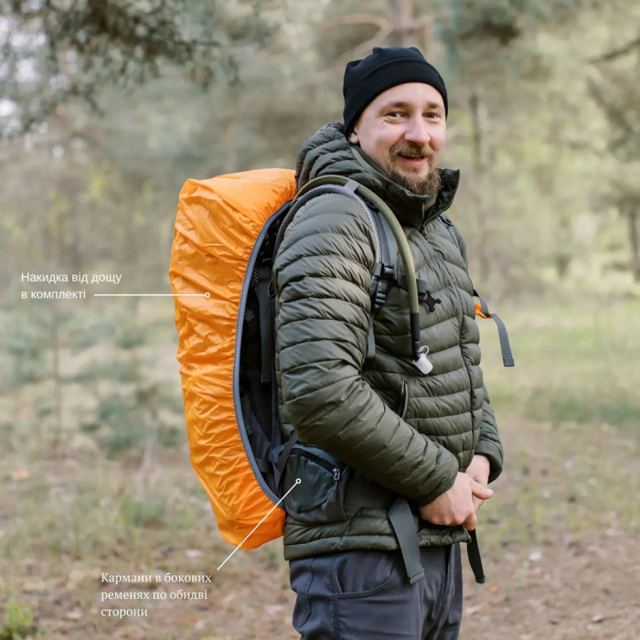 Рюкзак Tramp Trek 40 UTRP-057-grey  