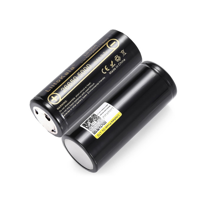 Аккумулятор Liitokala Lii-50A-JT 5000 mAh 20A 26650 Li-ion  
