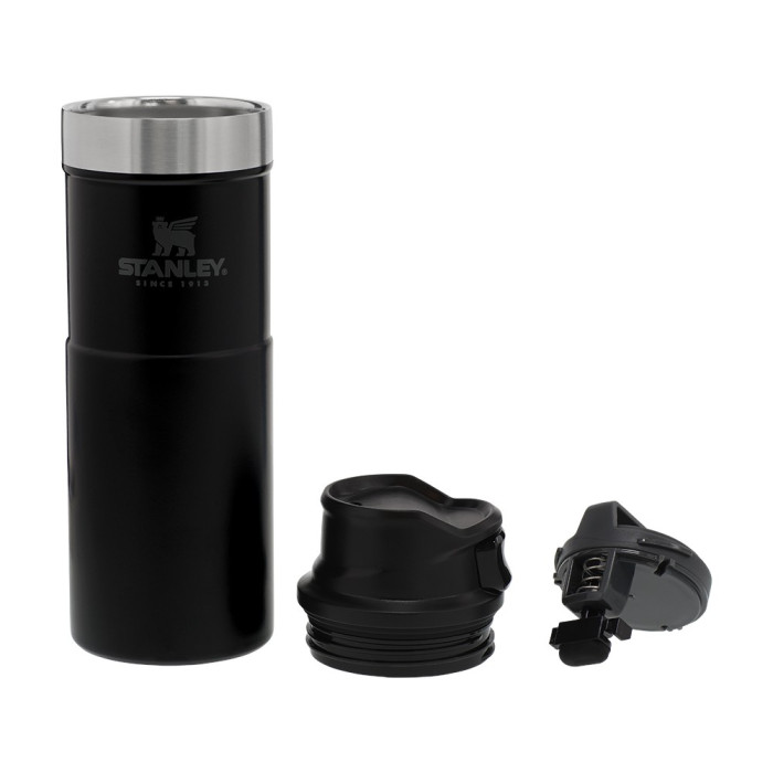 Термочашка Stanley Classic Trigger-action Matte Black 0.47 л  