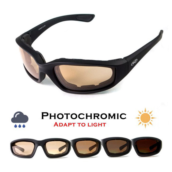 Очки Global Vision KickBack Photocromic (orange) фотохромные оранжевые  