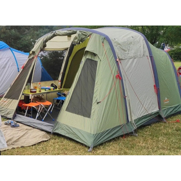 Палатка четырехместная Pinguin Interval 4 Airtube, Green (PNG 143.4A.Green)  