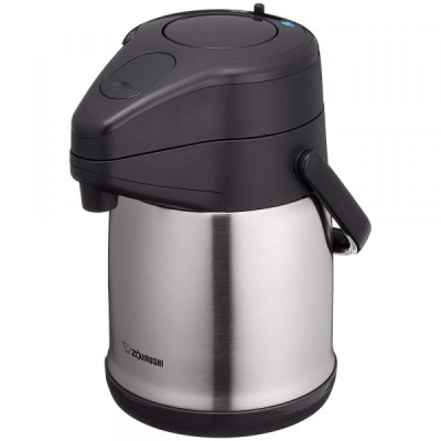 Термос Zojirushi SR-CC22XA 2.2 л с помпой серебро (SR-CC22XA)