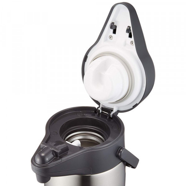 Термос Zojirushi SR-CC22XA 2.2 л с помпой серебро (SR-CC22XA)  