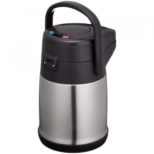 Термос Zojirushi SR-CC22XA 2.2 л с помпой серебро (SR-CC22XA)  