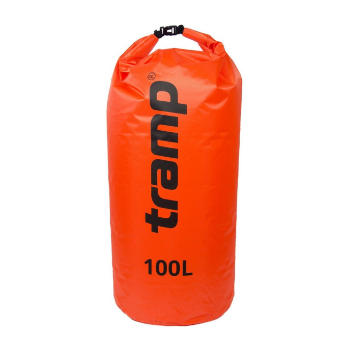 Гермомешок PVC Diamond Rip-Stop 100л Tramp TRA-210-orange 