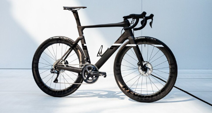 Велосипед Merida 2020 reacto disc ltd xl matt/shiny black(white)  