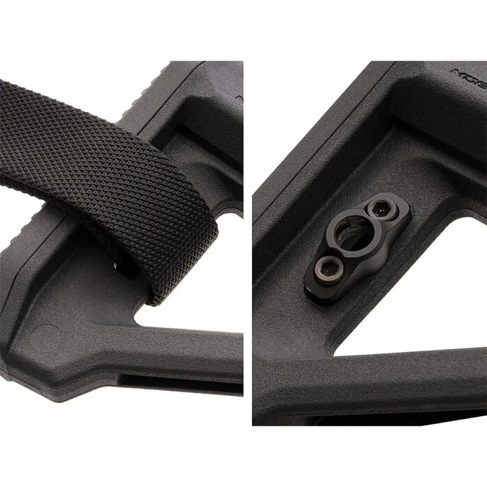 Приклад Magpul MOE® RL™ Carbine Stock - Mil-Spec для AR15. Black  