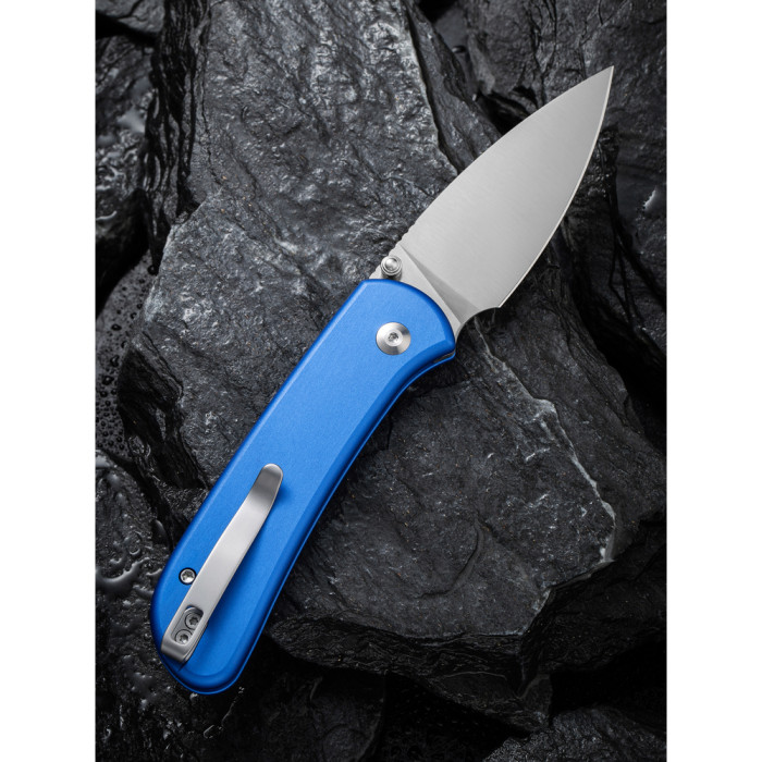 Нож складной Civivi Qubit Bright Blue Aluminum C22030E-3  