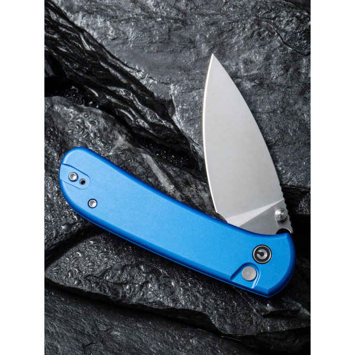 Нож складной Civivi Qubit Bright Blue Aluminum C22030E-3  