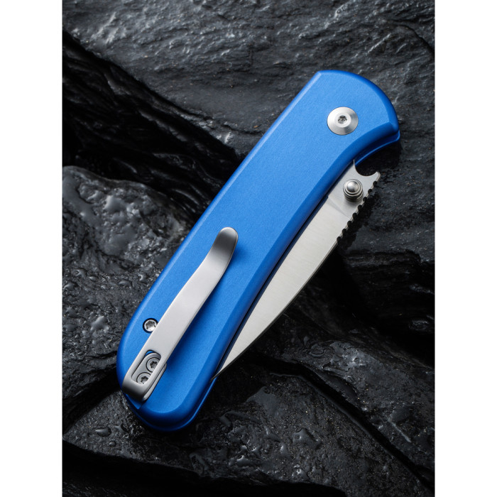 Нож складной Civivi Qubit Bright Blue Aluminum C22030E-3  