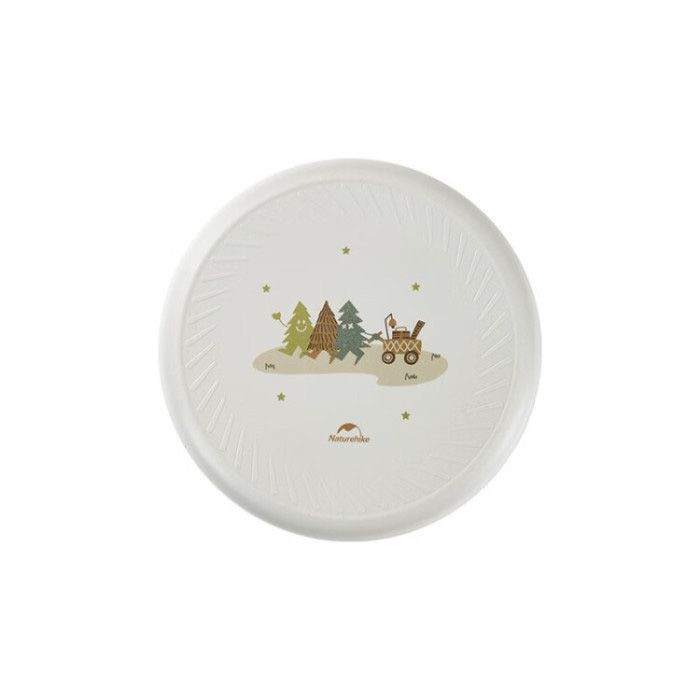 Детский фрисби мягкий Naturehike CNH22YL004, белый 