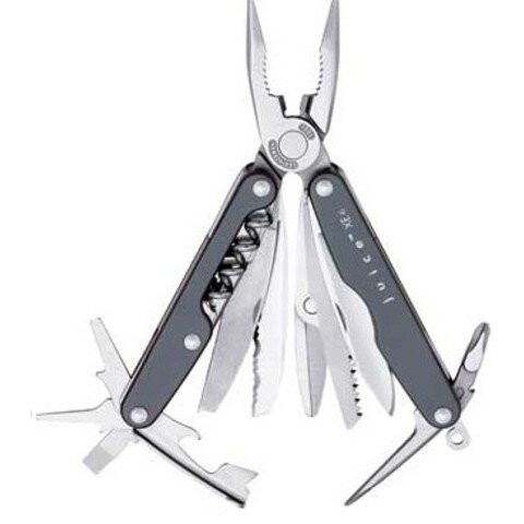 Мультитул Leatherman Juice XE6 (Серый. Кожаный чехол,подарочная коробка)  