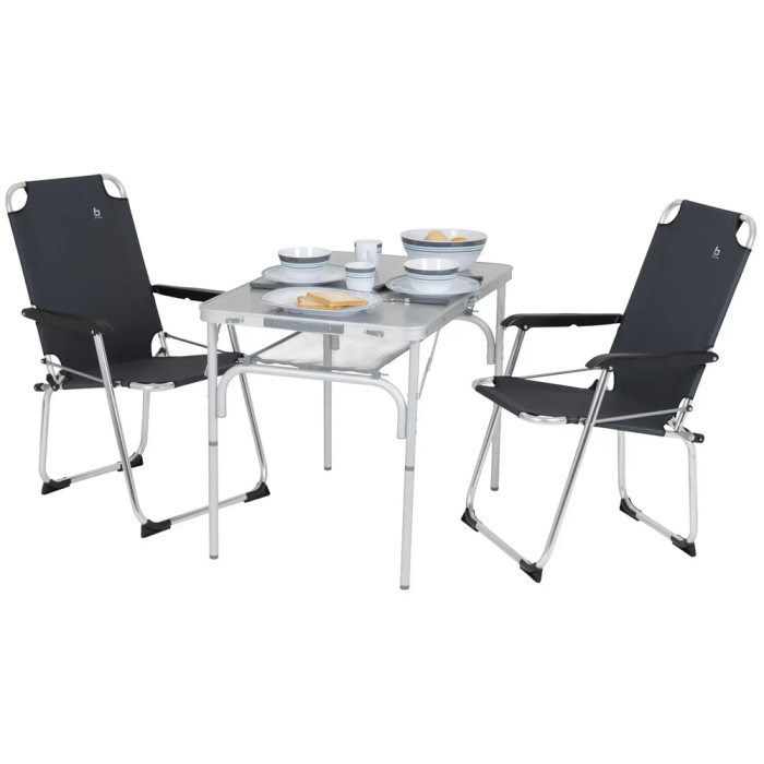 Стол Bo-Camp Premium 90x60 cm Grey (1404402)  