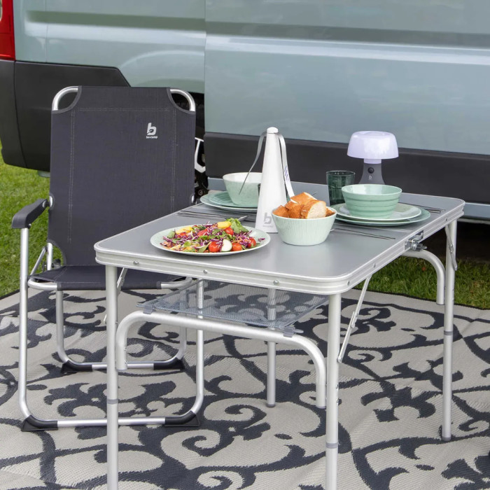 Стол Bo-Camp Premium 90x60 cm Grey (1404402)  