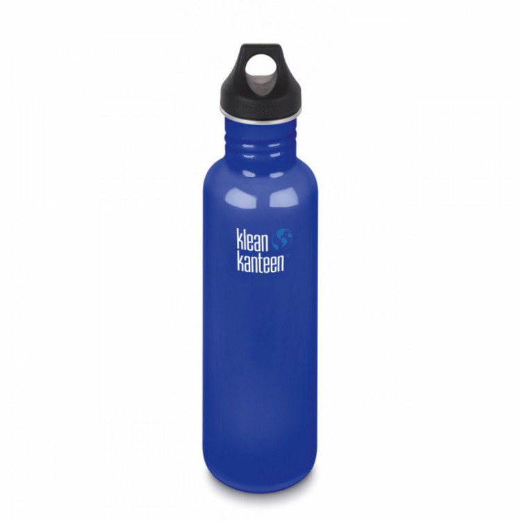 Бутылка для воды Klean Kanteen Classic 800 мл (синяя) 