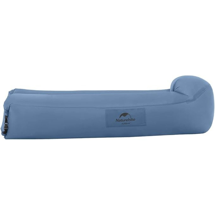 Ламзак с подголовником Naturehike NH20FCD06, голубой  