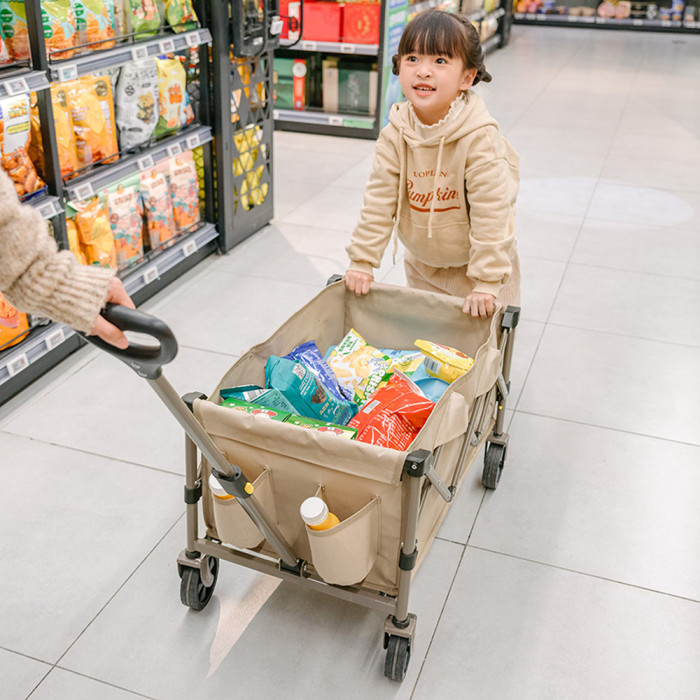 Складная тележка Naturehike CNK2350JJ012, бежевая  