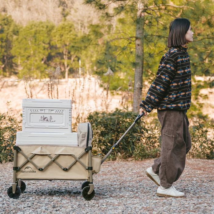 Складная тележка Naturehike CNK2350JJ012, бежевая  