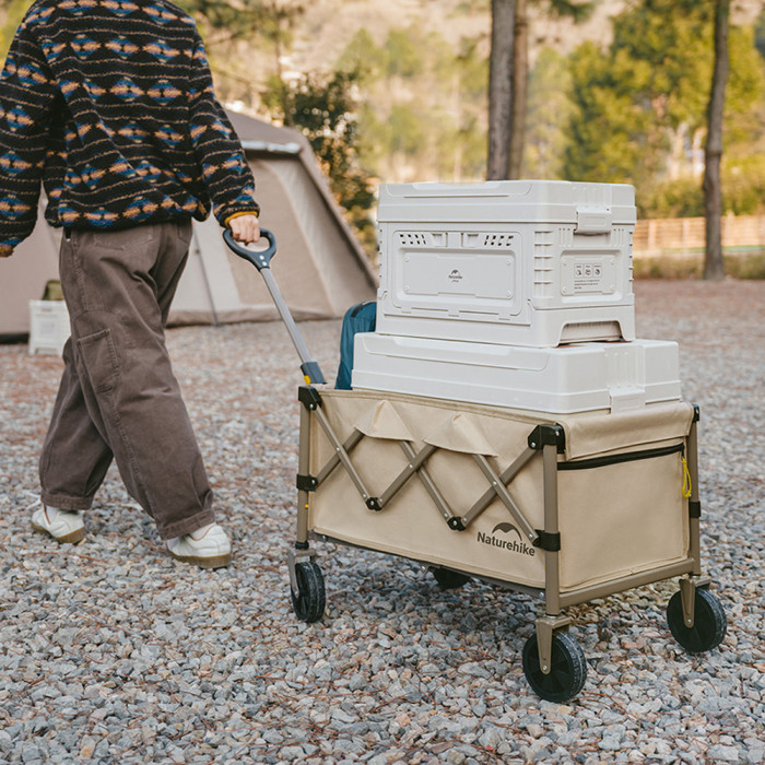Складная тележка Naturehike CNK2350JJ012, бежевая  