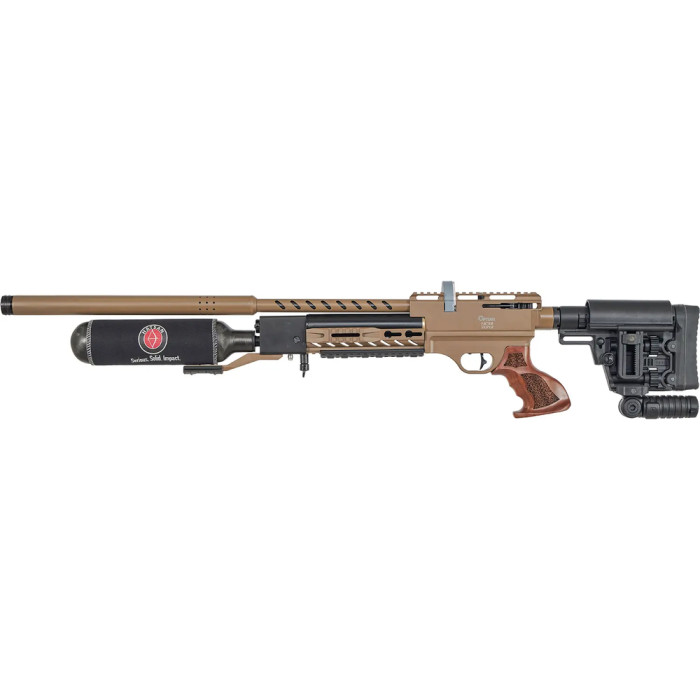 Пневматическая винтовка Optima Factor Sniper S PCP, 4,5 мм ц:fde  