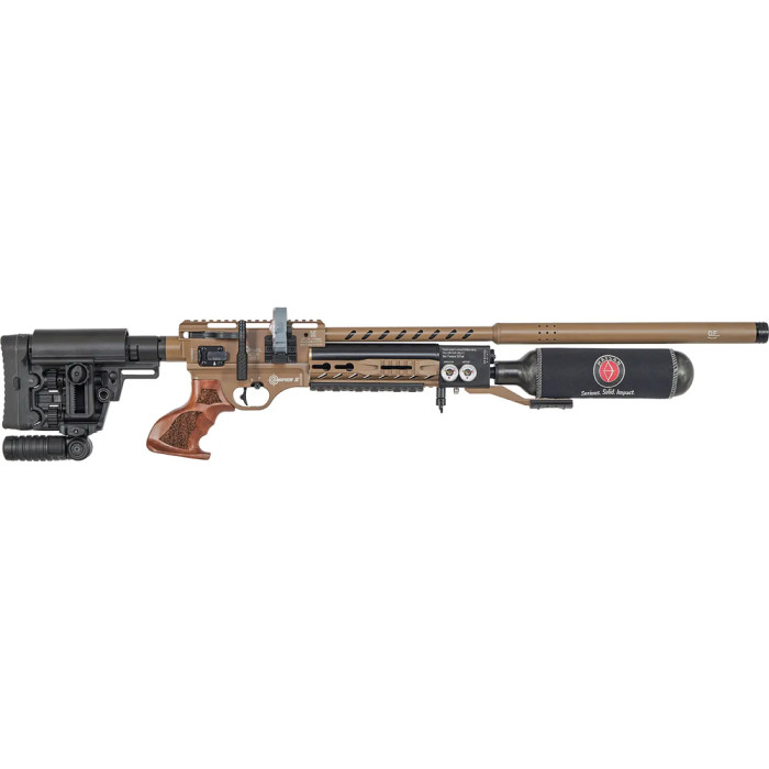 Пневматическая винтовка Optima Factor Sniper S PCP, 4,5 мм ц:fde  
