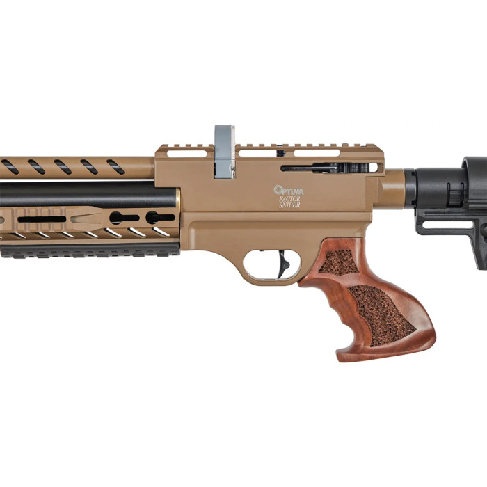 Пневматическая винтовка Optima Factor Sniper S PCP, 4,5 мм ц:fde  
