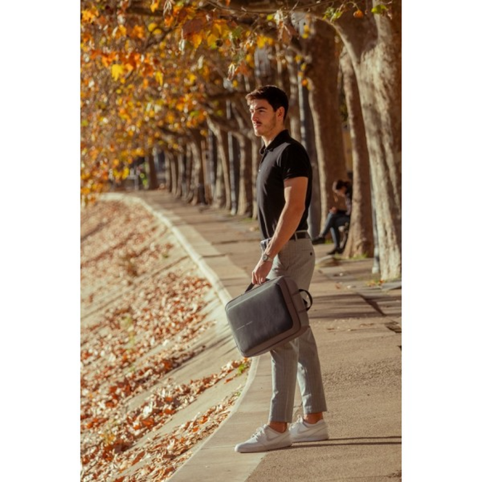 Рюкзак XD Design Bobby BIZZ серый, защита от краж, порезов  