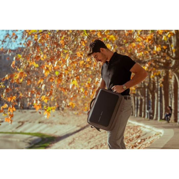 Рюкзак XD Design Bobby BIZZ серый, защита от краж, порезов  