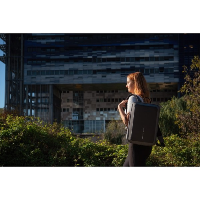 Рюкзак XD Design Bobby BIZZ серый, защита от краж, порезов  