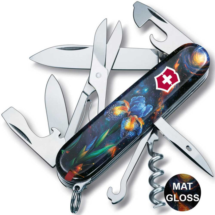 Складной нож Victorinox CLIMBER DESIGN Магический цветок  