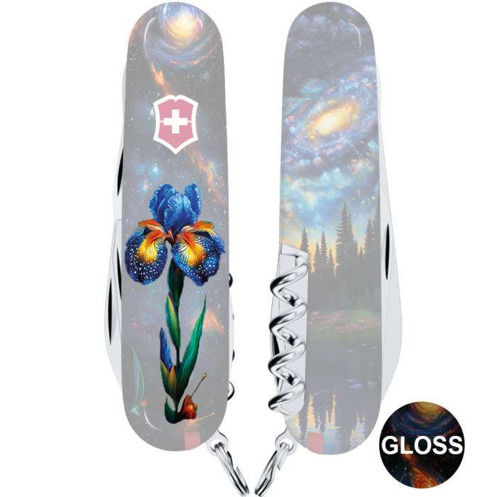 Складной нож Victorinox CLIMBER DESIGN Магический цветок  