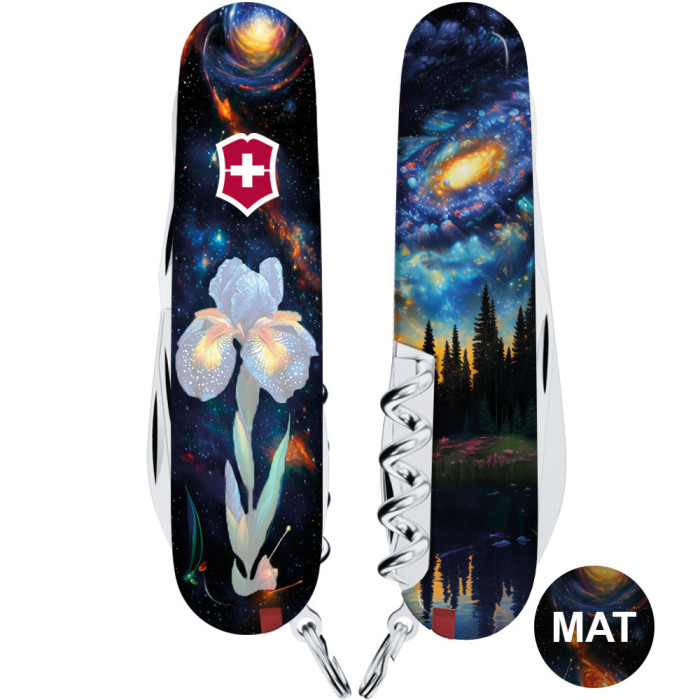 Складной нож Victorinox CLIMBER DESIGN Магический цветок  