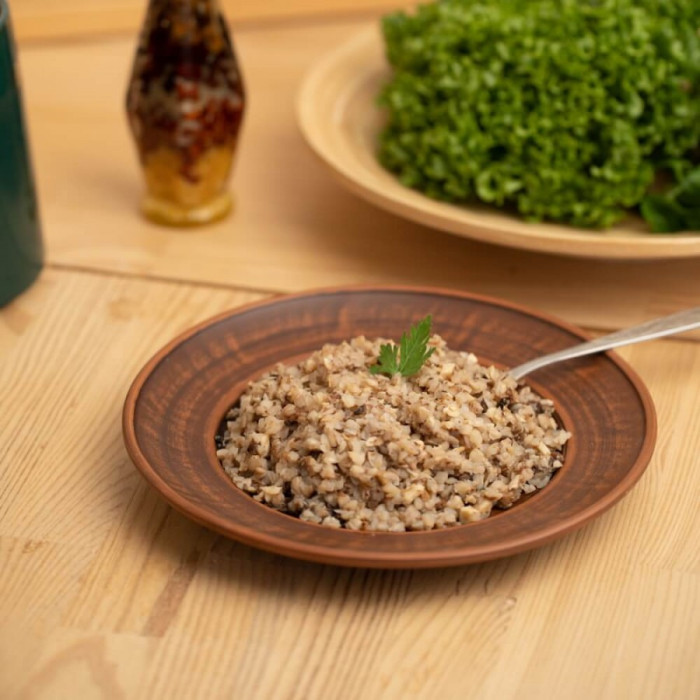 Каша гречневая с мясом курицы и грибами сублимированная  