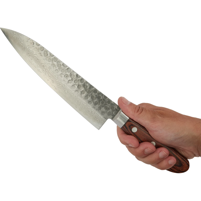 Нож кухонный Kanetsune Classic Damascus Gyutou, 210 mm  