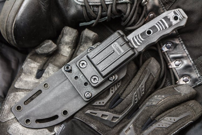 Нож Kizlyar Supreme Enzo сатин, сталь D2, рукоять G10  