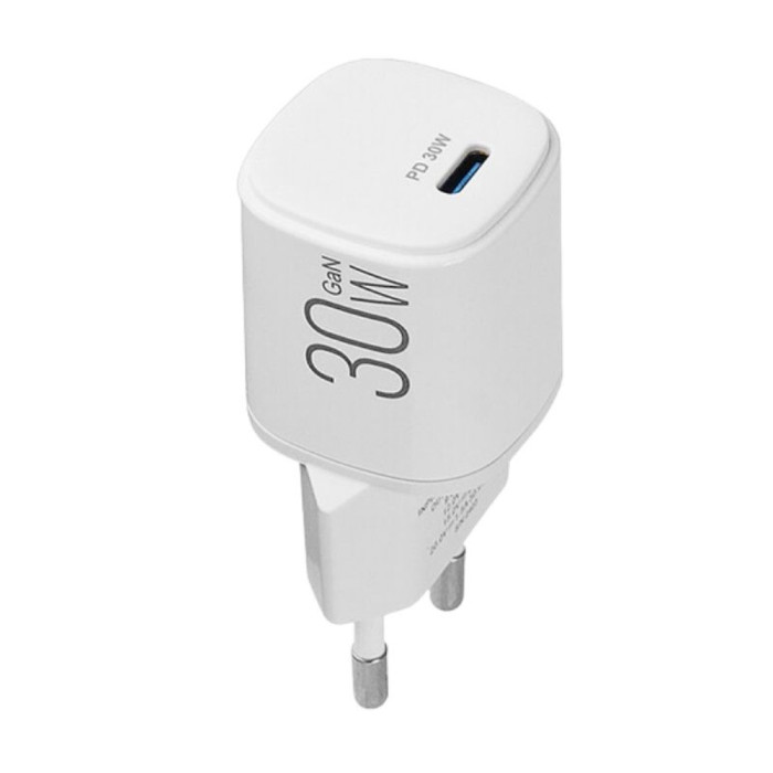 Сетевое зарядное устройство Brevia ePowerGaN PD30W USB-C  