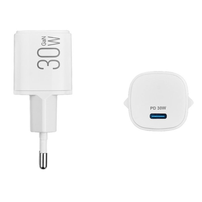 Сетевое зарядное устройство Brevia ePowerGaN PD30W USB-C  