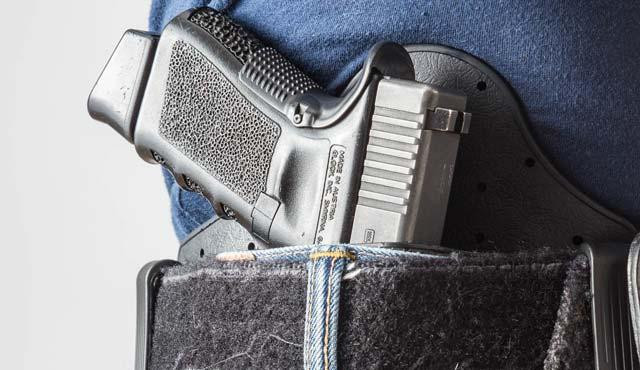 Кобура Fobus универсальная скрытого ношения для больших пистолетов black (IWBL)