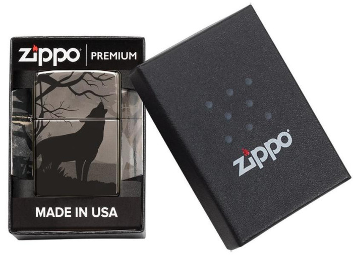 Зажигалка Zippo 150 Wolves Design (49188)  