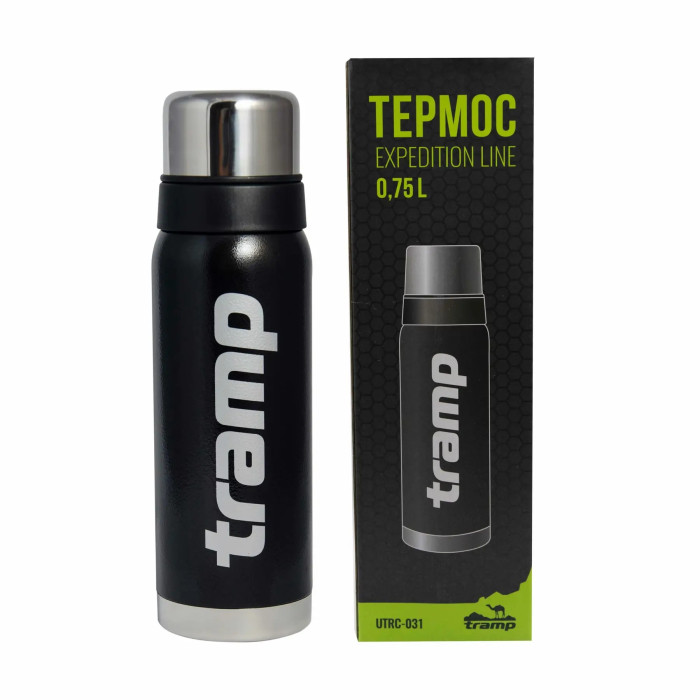 Термос TRAMP Expedition Line 0,75 л UTRC-031 Черный  